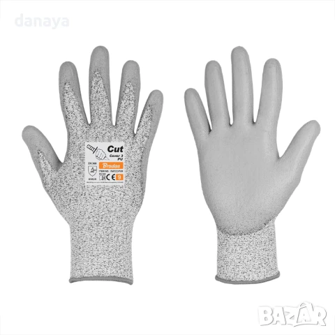 5927 Защитни ръкавици против порязване CUT COVER 3 PU, снимка 4 - Други инструменти - 50498441
