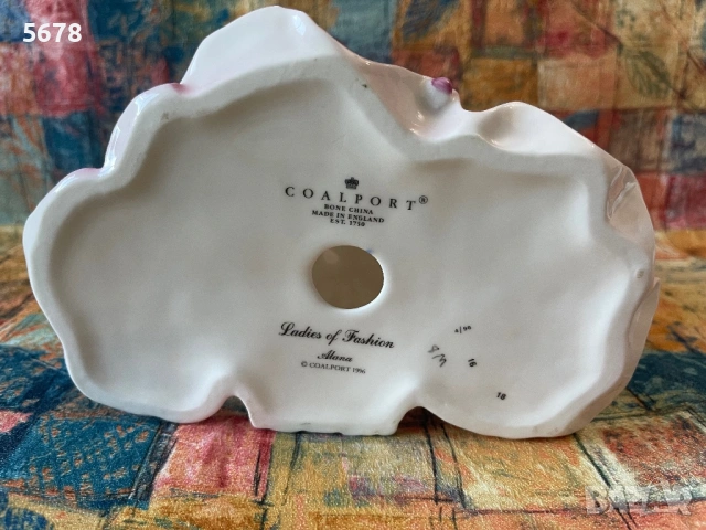 Статуетка Coalport ,,Mona”, снимка 6 - Колекции - 54294695