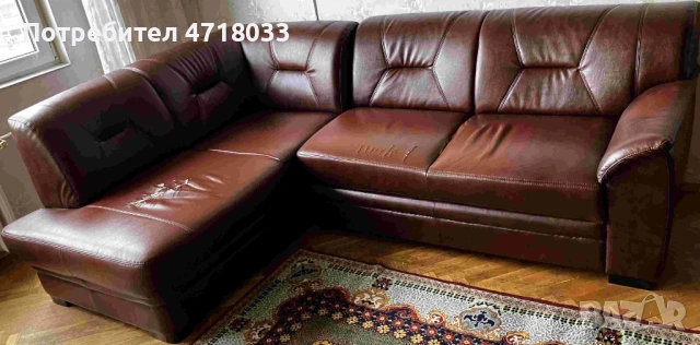 Ъглов Диван в добро състояние, снимка 3 - Дивани и мека мебел - 54014306