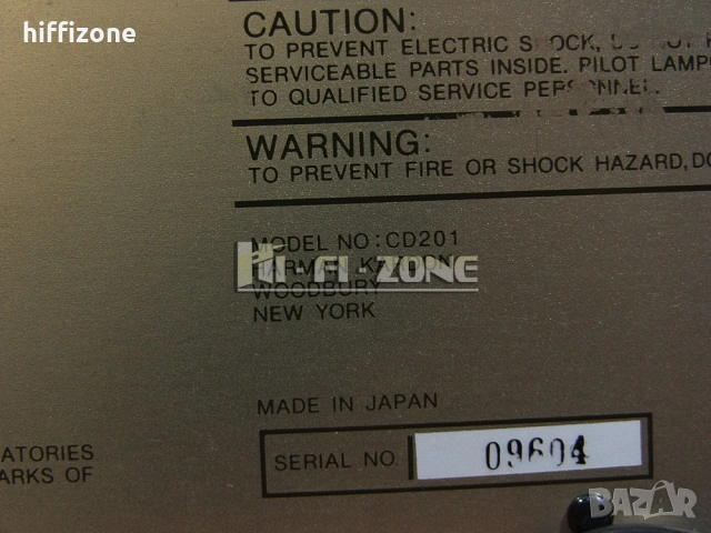 ДЕК  Harman/kardon cd201 , снимка 8 - Декове - 54301534