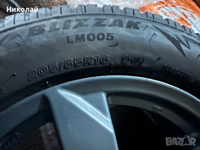 Джанти Rial за VAG с Зимни гуми 205/55/16 Bridgestone, снимка 8 - Гуми и джанти - 52990488