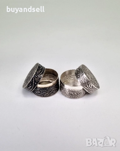 Стари сребърни бужута , снимка 5 - Антикварни и старинни предмети - 54227269