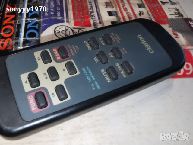CLARION RCB-130 AUDIO REMOTE-ВНОС SWISS 2612250937, снимка 15 - Други - 52901956