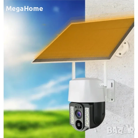Автономна Соларна 4G Камера V380Pro за наблюдение, WIFI, HD, SIM, снимка 7 - IP камери - 53241977