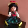 Колекционерска кукла народна носия Celluloid 29 см, снимка 10