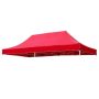 Червено Покривало за Шатра 3Х6 метра, снимка 1 - Градински мебели, декорация  - 45759890