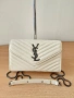 Бяла чанта YSL -SG- RB20, снимка 5