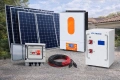 Домашна соларна система.Хибриден инвертор MPPT 12kw Lifepo4,8 панела., снимка 1