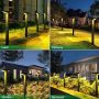 Lenlun Водоустойчиви градински соларни лампи с топли LED светлини, 6 броя, пейзажно осветление , снимка 7