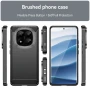 Xiaomi Redmi Note 14 Pro+ 5G Удароустойчив Carbon Fiber Калъф и Протектор, снимка 4