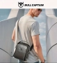 Универсална и Стилна бизнес чанта Bullcaptain* / Черна естествена кожа!, снимка 13