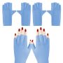 Ръкавици с UV защита / маникюрски , снимка 1 - Продукти за маникюр - 46043698