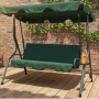 Градинска люлка с поставки за чаши - стабилност и комфорт, снимка 4