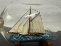 Ръчно изработена платноходка / кораб / лодка в бутилка. №7733, снимка 4