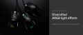 Ducky Feather RGB Black & White Omron 16 000 dpi 65 грама 5 бутона, чисто нова геймърска мишка, снимка 17