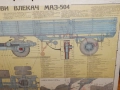 Плакат,табло МАЗ-504 Седлови влекач, снимка 5