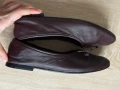 Балеринки кожа р.40 бургунди, снимка 5