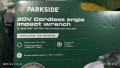 трисчотка parkside 20V, снимка 5