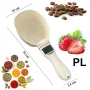 ЕЛЕКТРОННА КАНТАРНА ЛЪЖИЦА , MEASURE SPOON, 800 G, БЯЛА, снимка 1