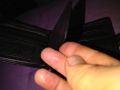Портфейл Арт естесвена кожа 115х95мм вътрешен цип и външен джоб за стотинки, снимка 8