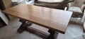 Уникална масивна маса от дърво, снимка 2