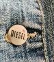 Мъжкo дънково яке Diesel. Оригинални продукти на марката.Новo-неотворени още джобове L-XL, ГО-114см, снимка 4