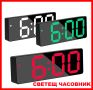 НОВ LED НАСТОЛЕН ЧАСОВНИK С АЛАРМА.СВЕТЕЩИ ЧАСОВНИЦИ С ГОЛЕМИ ЦИФРИ НА ТОК ИЛИ БАТЕРИИ, ТЕРМОМЕТЪР, снимка 1