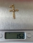 Красив златен кръст 1.52гр 14к, снимка 7