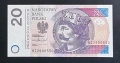 Полша. 20 злоти. 2016 година. UNC., снимка 1