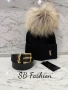 YSL шапка с много голям пух, снимка 6