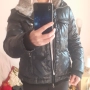 дамско есенно,зимно,пролетно яке,от елегантна,много високо качествена материа, с топла яка от кожа, снимка 4