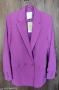 Mango нов с етикет дамски блейзър сако в разкошен цвят орхидея, снимка 3