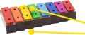 CeleMoon Музикална играчка ксилофон 8 ноти за деца, цветни резонаторни звънчета със страхотни звуци, снимка 1 - Музикални играчки - 45997590