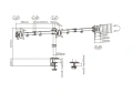 Стойка за 3 монитора, монтаж на бюро, от 17" до 27", снимка 4