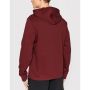 Мъжко спортно горнище reebok training essentials vector hoodie burgundy, снимка 2