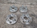 Комплект Алуминиеви Фланци 5х100 – 20мм и 30мм (Централен отвор 56.1) , снимка 1