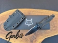 Нож FOX Tactical Elementum Dagger N690Co,FX 647S, снимка 2