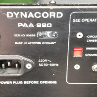 Професионално стъпало DYNACORD PAA-880, снимка 3 - Ресийвъри, усилватели, смесителни пултове - 45056144