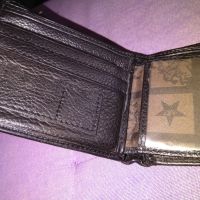 Портфейл Арт естесвена кожа 115х95мм вътрешен цип и външен джоб за стотинки, снимка 12 - Портфейли, портмонета - 45878946