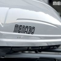 Багажник тип Автобокс MENABO Mania 400L Бял 165/79/36CM, снимка 5 - Аксесоари и консумативи - 45049036