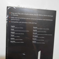Безжичен мрежови адаптер Tenda U2, 150Mbps, Wireless N, USB 2.0, бял, 1 външна антена, снимка 2 - Мрежови адаптери - 45024812