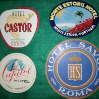 Стари хотелни етикети/ Old hotel labelс- за колекция, снимка 3 - Колекции - 45920393
