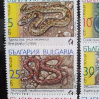 1989 г. Змии . България., снимка 2 - Филателия - 45381514