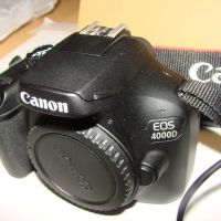 Canon 4000D Kit WiFi Дигитален фотоапарат DSLR + Canon Zoom Lense EF-S 18-55mm 1:3.5-5.6 III, снимка 1 - Фотоапарати - 45666089