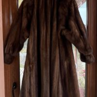 НОВ стилен визон/палто с цели кожи, снимка 2 - Други - 45433364