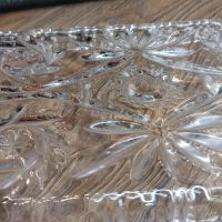Кристално плато Walther Crystal Glas.
, снимка 5 - Чинии - 45419498