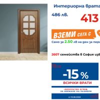 Интериорна врата Efapel 4509, снимка 1 - Интериорни врати - 46181685