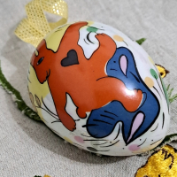 Голямо великденско яйце Villeroy&Boch, снимка 3 - Антикварни и старинни предмети - 45012419