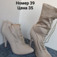 Дамски обувки и чизми на ток, снимка 2 - Дамски боти - 45512466