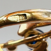 Златен пръстен, снимка 4 - Пръстени - 45005204